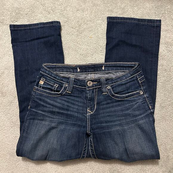 Big Star The‎ Legendary Low Rise Jeans Sz
27L Denim Bootcut Hemmed 25" Inseam - Picture 4 of 12
